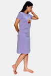 Sweetmoon Long T Shirt Nightdress - Purple — thumbnail 3